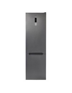 Candy CMNV 6202X frigorifero con congelatore Libera installazione 351 L Acciaio inossidabile