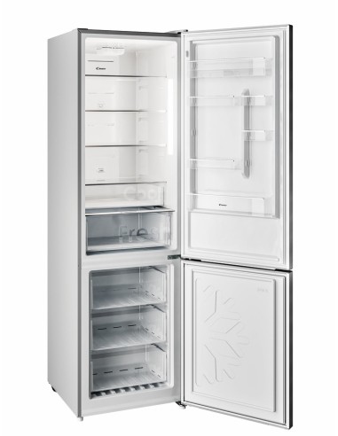 Candy Bell'Ó CMNR 6204XPUWIFI frigorifero con congelatore Libera installazione 351 L Acciaio inossidabile