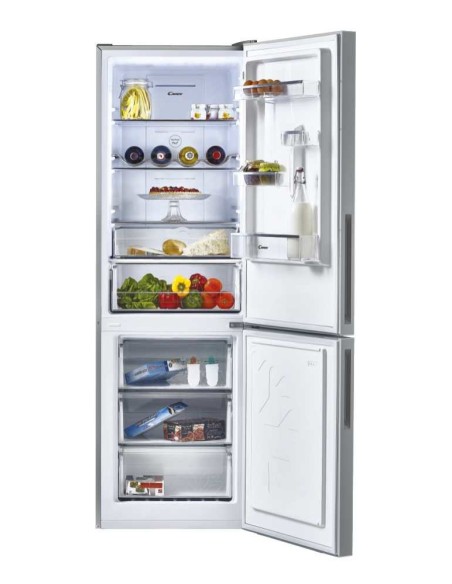 Candy Puro CMGN 6184S frigorifero con congelatore Libera installazione 317 L Argento