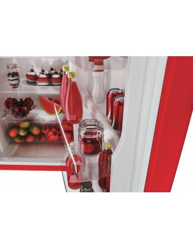 Candy Divo CKRTOS 544RH monoporta Libera installazione 124 L Rosso