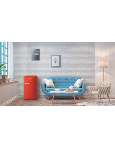 Candy Divo CKRTOS 544RH monoporta Libera installazione 124 L Rosso