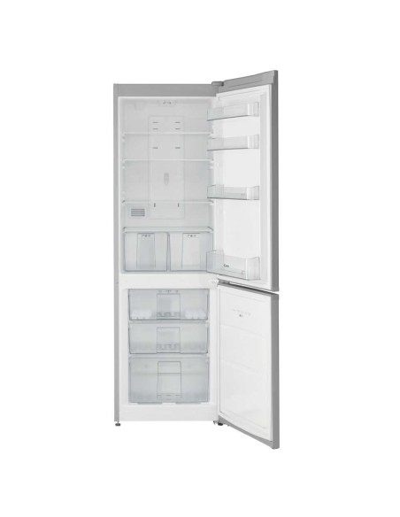 Candy CVBNM 6182XP frigorifero con congelatore Libera installazione 318 L Acciaio inossidabile