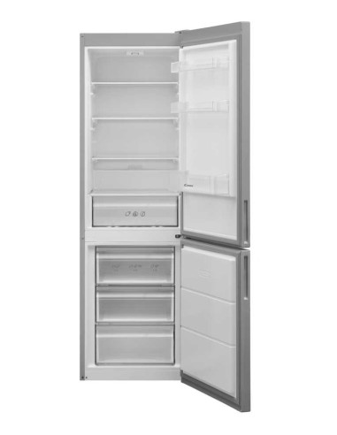 Candy CVS 6184X frigorifero con congelatore Libera installazione 283 L Acciaio inossidabile