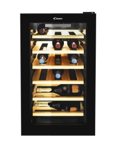 Candy DiVino CWCEL 210 Libera installazione Nero 21 bottiglia bottiglie