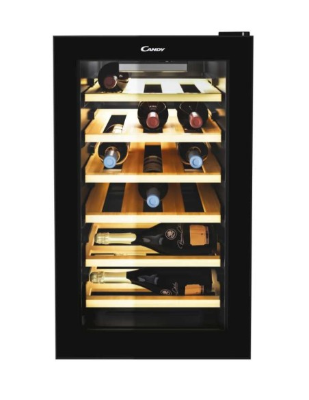 Candy DiVino CWCEL 210 Libera installazione Nero 21 bottiglia bottiglie