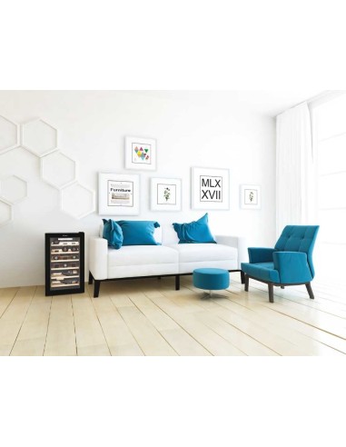 Candy DiVino CWCEL 210 Libera installazione Nero 21 bottiglia bottiglie