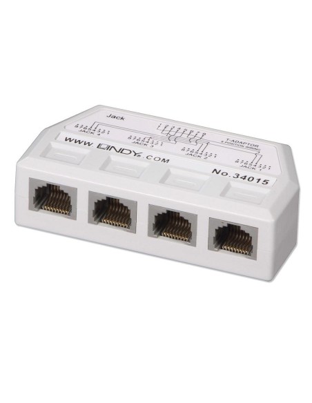 Lindy 34015 divisore di rete Bianco