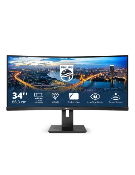 Philips B Line 342B1C 00 Monitor PC 86,4 cm (34") 2560 x 1080 Pixel WFHD LED Nero