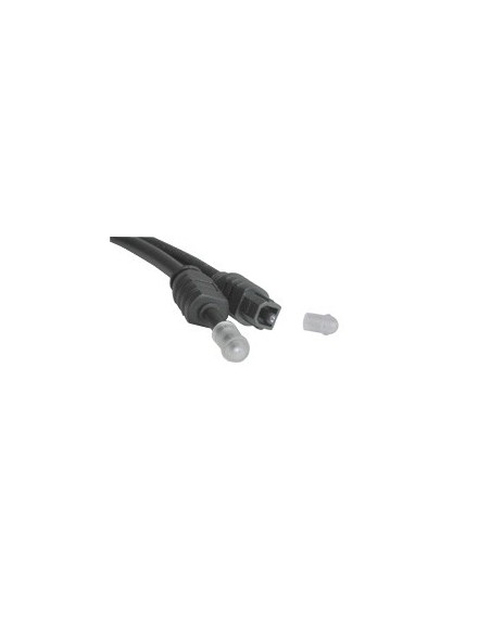 Lindy TosLink Optical SPDIF Cable, 2m cavo audio Nero