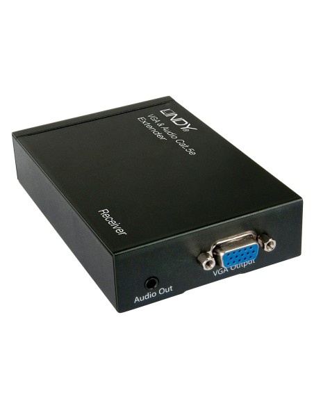 Lindy 35402 moltiplicatore AV Ricevitore AV Nero