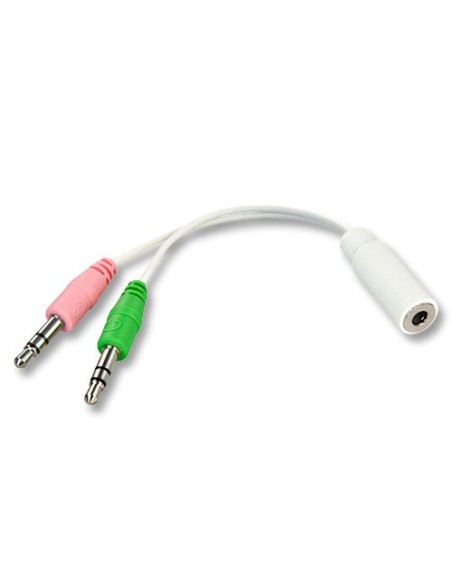 Lindy 35518 cavo audio 0,6 m 2 x 3.5mm 3.5mm Multicolore