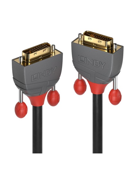 Lindy 36221 cavo DVI 1 m DVI-D Nero