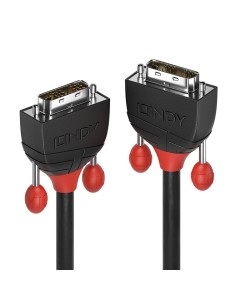 Lindy 36257 cavo DVI 3 m DVI-D Nero