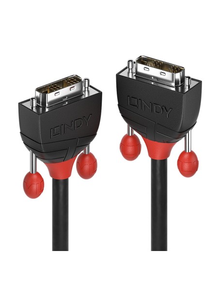 Lindy 36257 cavo DVI 3 m DVI-D Nero