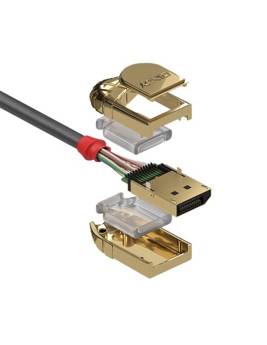 Lindy 36292 cavo DisplayPort 2 m Oro