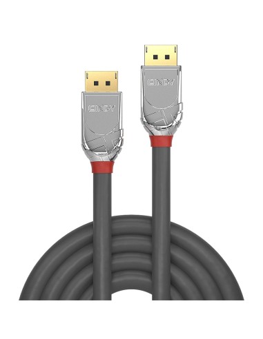 Lindy 36303 cavo DisplayPort 3 m Cromo, Grigio