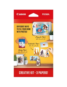 Canon Il kit di per la tua creatività - 3 tipi di carta