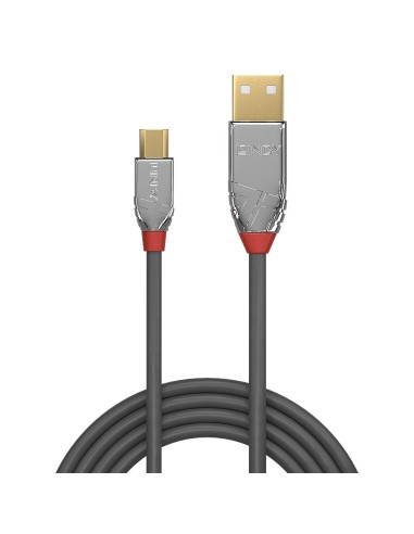 Lindy 36651 cavo USB 1 m USB 2.0 USB A Micro-USB B Grigio