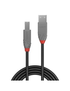 Lindy 36672 cavo USB 1 m USB 2.0 USB A USB B Nero 2