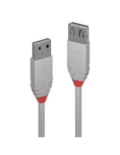 Lindy 36714 cavo USB 3 m USB 2.0 USB A Grigio