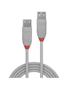 Lindy 36714 cavo USB 3 m USB 2.0 USB A Grigio 2