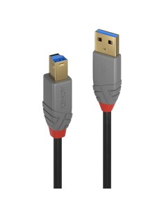 Lindy 36744 cavo USB 5 m USB 3.2 Gen 1 (3.1 Gen 1) USB A USB B Nero