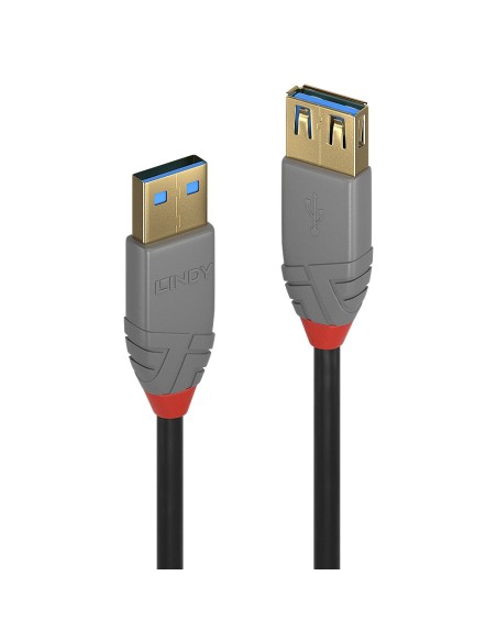 Lindy 36760 cavo USB 0,5 m USB 3.2 Gen 1 (3.1 Gen 1) USB A Nero