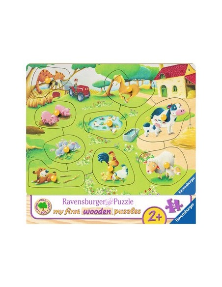 Ravensburger Kleiner Bauernhof Puzzle da pavimento 9 pz Fattoria