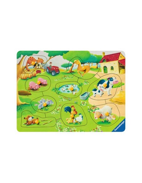 Ravensburger Kleiner Bauernhof Puzzle da pavimento 9 pz Fattoria