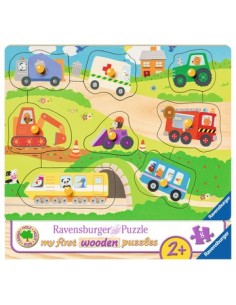 Ravensburger 00.003.684 Puzzle con formine Veicoli