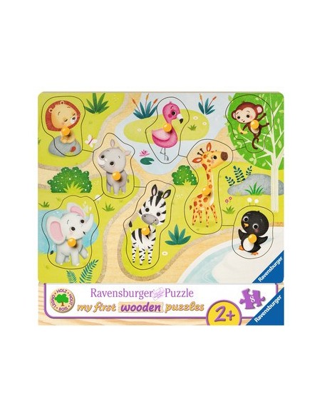 Ravensburger 00.003.687 Puzzle con formine 8 pz Animali
