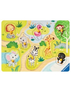 Ravensburger 00.003.687 Puzzle con formine 8 pz Animali 2