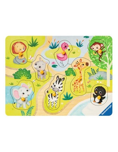 Ravensburger 00.003.687 Puzzle con formine 8 pz Animali