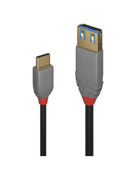 Lindy 36895 cavo USB 0,15 m USB 3.2 Gen 2 (3.1 Gen 2) USB C USB A Nero