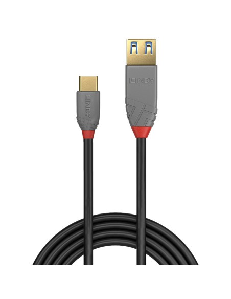 Lindy 36895 cavo USB 0,15 m USB 3.2 Gen 2 (3.1 Gen 2) USB C USB A Nero