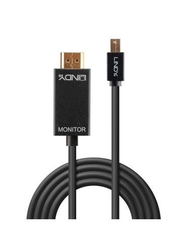 Lindy 36929 cavo e adattatore video 5 m Mini DisplayPort HDMI tipo A (Standard) Nero