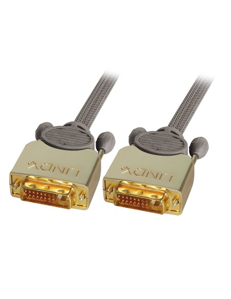 Lindy 37144 cavo DVI 5 m DVI-D Antracite
