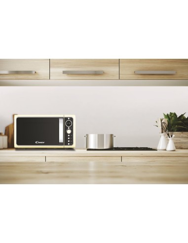 Candy Divo G25CC Superficie piana Microonde con grill 25 L 900 W Crema