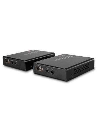 Lindy 38169 moltiplicatore AV Trasmettitore e ricevitore AV Nero
