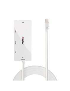Lindy 38311 hub di interfaccia 21600 Mbit s Bianco 2