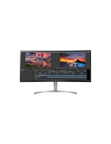 LG 38WK95C Monitor PC 95,2 cm (37.5") 3840 x 1600 Pixel UltraWide Quad HD+ LED Argento