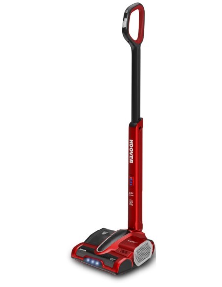 Hoover CLEVERY CV 216 RB Senza sacchetto 0,8 L Nero, Rosso, Argento