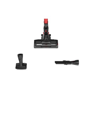 Hoover H-Free Nero, Rosso Senza sacchetto