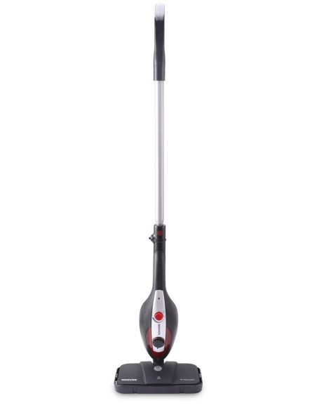 Hoover Steam Express 2in1 S2IN1300C 011 Pulitore a vapore verticale 0,35 L 1300 W Nero, Rosso