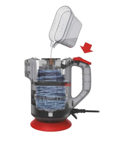 Hoover Steam Capsule Express SGE1000 011 Pulitore a vapore portatile 0,37 L 1000 W Titanio