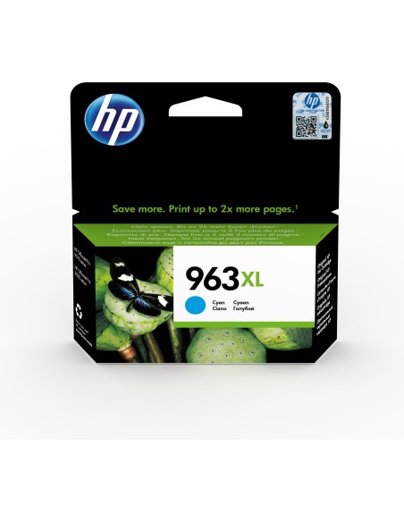 HP Cartuccia di inchiostro ciano originale 963XL ad alta capacità