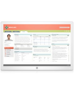 HP Healthcare Edition HC241 61 cm (24") 1920 x 1200 Pixel WUXGA LED Bianco