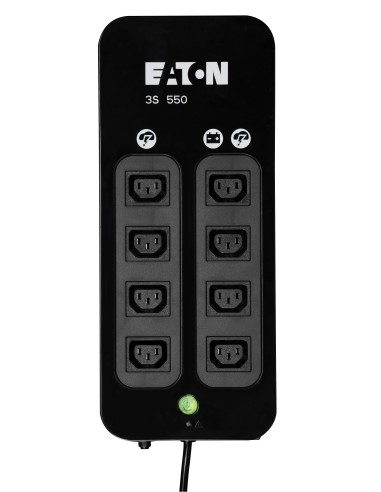 Eaton 3S 550 IEC 0,55 kVA 330 W 8 presa(e) AC