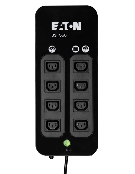 Eaton 3S 550 IEC 0,55 kVA 330 W 8 presa(e) AC