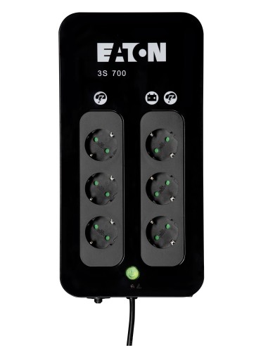 Eaton 3S 700 DIN 0,7 kVA 420 W 6 presa(e) AC